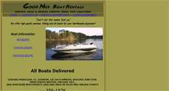 Desktop Screenshot of northernwisconsinboatrentals.com